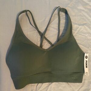 Victoria's Secret PINK Sage Sports Bra